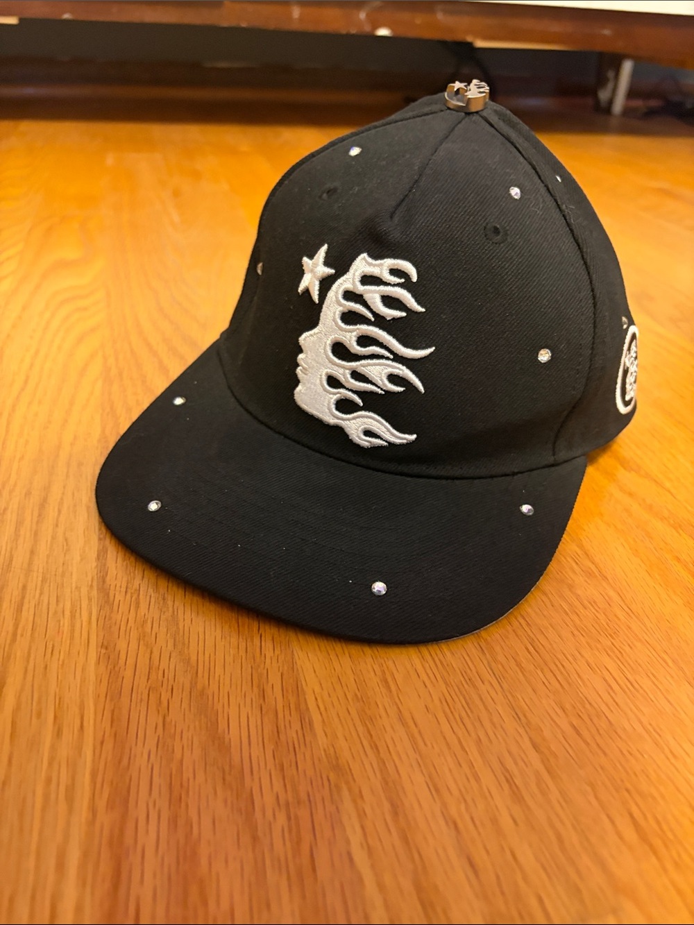 Hellstar black fitted hat